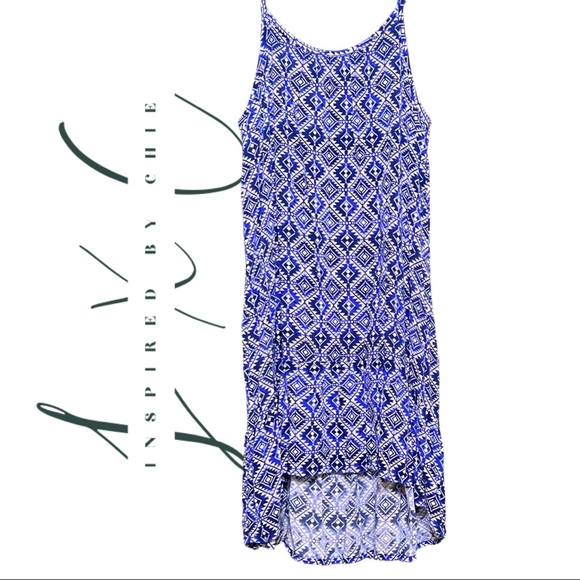 Children’s Place Blue Summer Dress - Picture 1 of 4